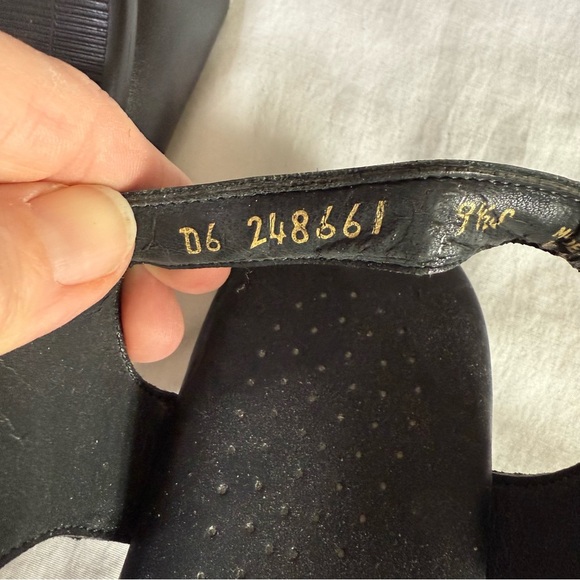 SAS 9.5S Suntimer Black Sandals Open Toe Tri Pad Comfort Shoes USA Heel Strap - Picture 5 of 8